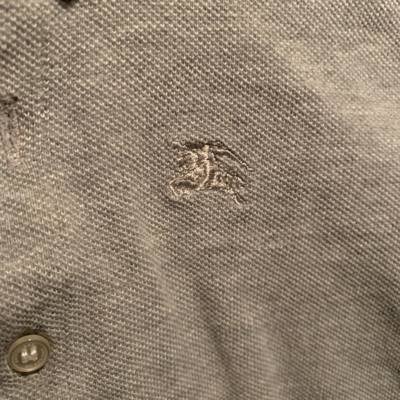 Baby Boys Burberry Short Sleeve Button Down - Picture 4 of 4